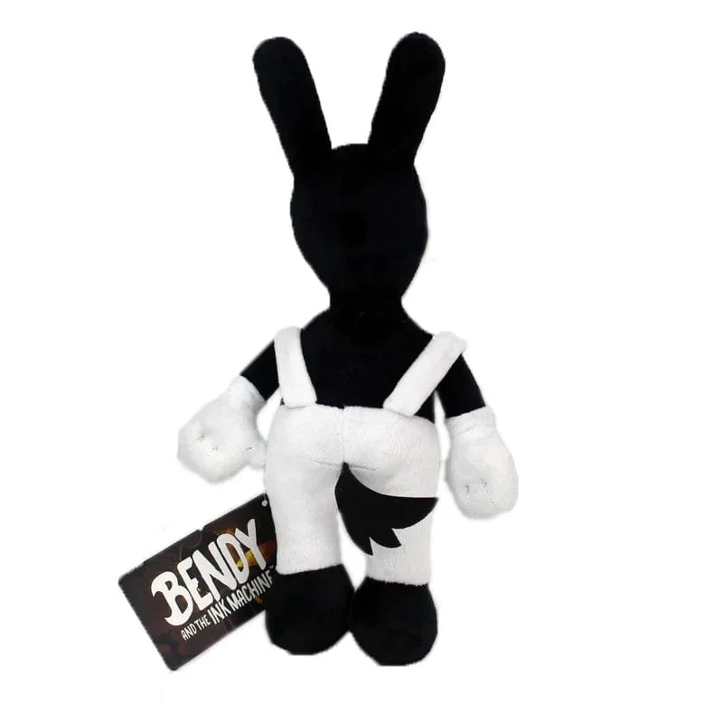 30 cm Bendy Plüschtiere Spiel Horror Bendy & Boris & Alice Engel Plüschpuppe Weiche Stofftiere für Kinder Kindergeschenke mit Anhänger