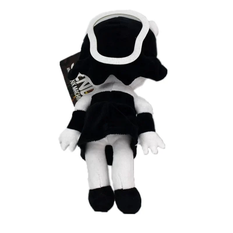 30 cm Bendy Plüschtiere Spiel Horror Bendy & Boris & Alice Engel Plüschpuppe Weiche Stofftiere für Kinder Kindergeschenke mit Anhänger