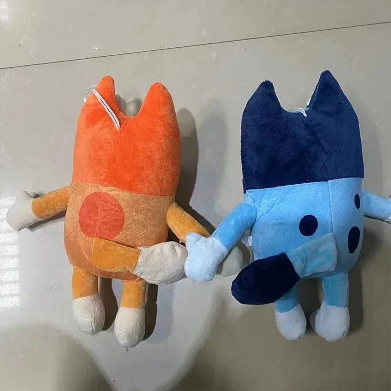 10-45CM Bluey Family Plüschtiere Süße Simulation Haustier Hund Patrol Bingo Schwester Kawai Plüsch Kinderspielzeug Puppe Geburtstagsgeschenk Spielzeug