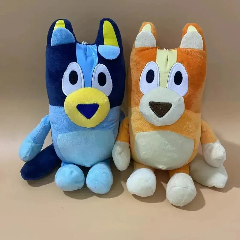 10-45CM Bluey Family Plüschtiere Süße Simulation Haustier Hund Patrol Bingo Schwester Kawai Plüsch Kinderspielzeug Puppe Geburtstagsgeschenk Spielzeug