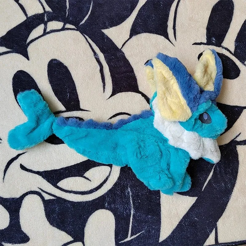 Riesiges Vaporeon Pokemon Jolteon Anime Plüschspielzeug Großes Pokémon Plüschtier Kawaii Halbfertiges Lederholsterkissen Geschenk für Kinder