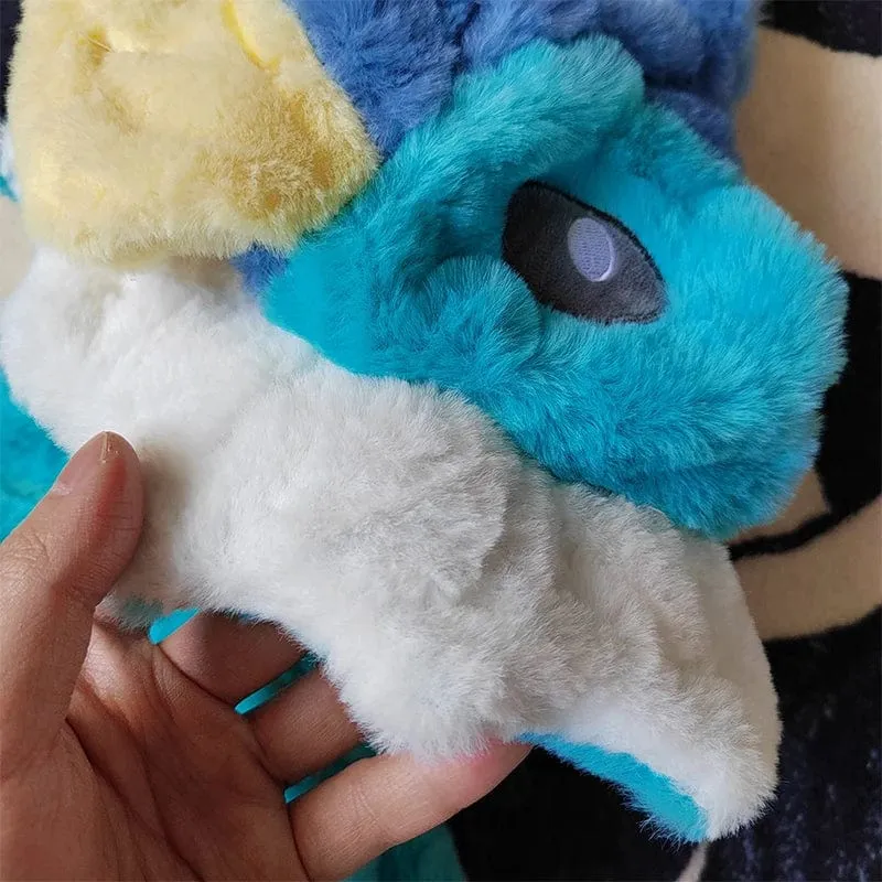 Riesiges Vaporeon Pokemon Jolteon Anime Plüschspielzeug Großes Pokémon Plüschtier Kawaii Halbfertiges Lederholsterkissen Geschenk für Kinder