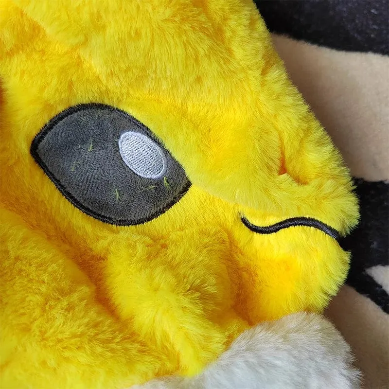 Riesiges Vaporeon Pokemon Jolteon Anime Plüschspielzeug Großes Pokémon Plüschtier Kawaii Halbfertiges Lederholsterkissen Geschenk für Kinder