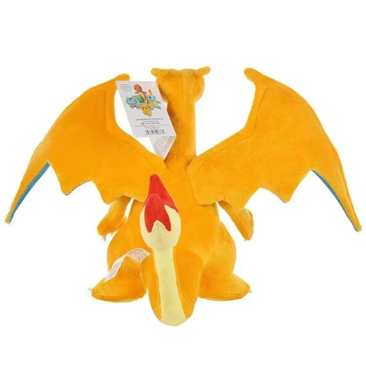 25CM Charizard Plüsch Spielzeug Pokemon Feuer Typ Drache Anime Weiche Stofftier Peluche Puppe Spielzeug Geschenke