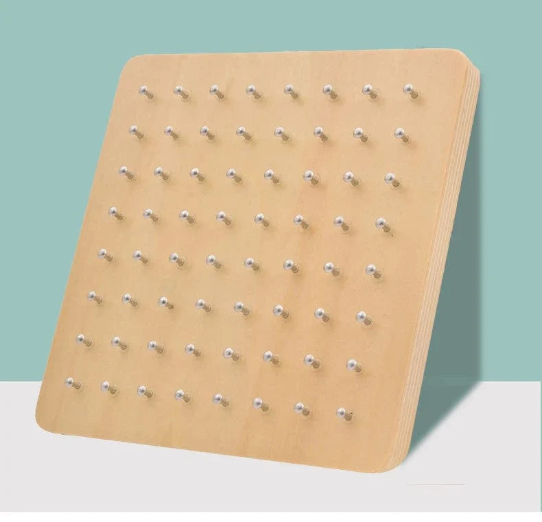 Montessori Geometrie Mathematik Lehrmittel Für Kinder Form Pegboard Puzzle Spiel Frühen Kindheit Pädagogisches Holz Spielzeug Geschenke