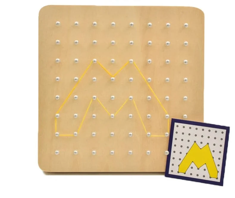 Montessori Geometrie Mathematik Lehrmittel Für Kinder Form Pegboard Puzzle Spiel Frühen Kindheit Pädagogisches Holz Spielzeug Geschenke