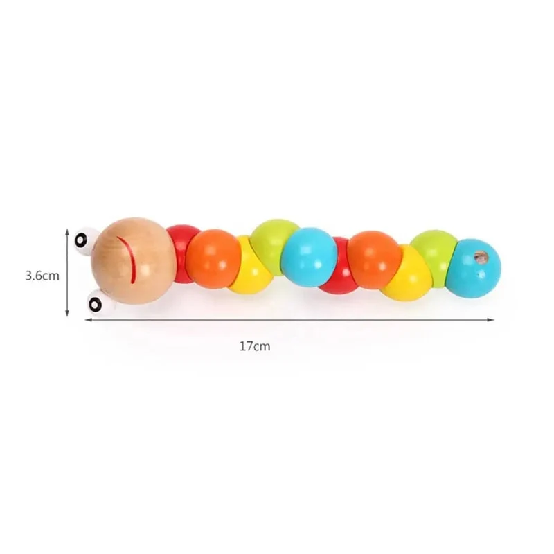 Montessori Holzspielzeug für Babys 1 2 3 Jahre Junge Mädchen Geschenk Baby Entwicklungsspiele Holzpuzzle für Kinder Pädagogisches Lernspielzeug