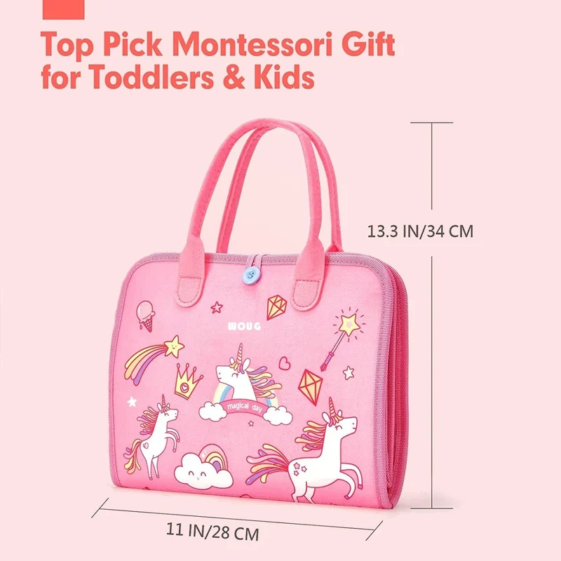 Montessori Beschäftigt Bord Für Kleinkinder, Aktivitäten, Lernspielzeug, Grundlegende Kleidung, Motorik-Fähigkeiten, Baby-Reise-Lernspielzeug Für Weihnachten Geschenk