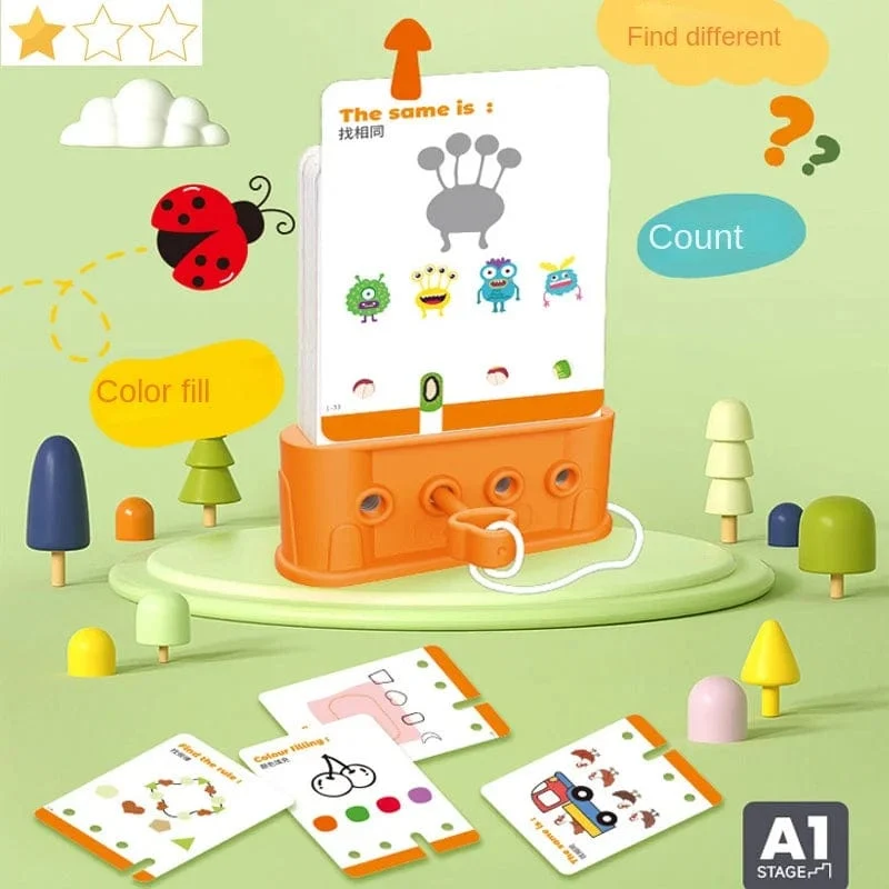 Kinder Montessori Puzzle Spielzeug Logisches Denken Training Entsperren Spiel Baby Kognition Lock Pick Frühes pädagogisches Geschenk für Kinder