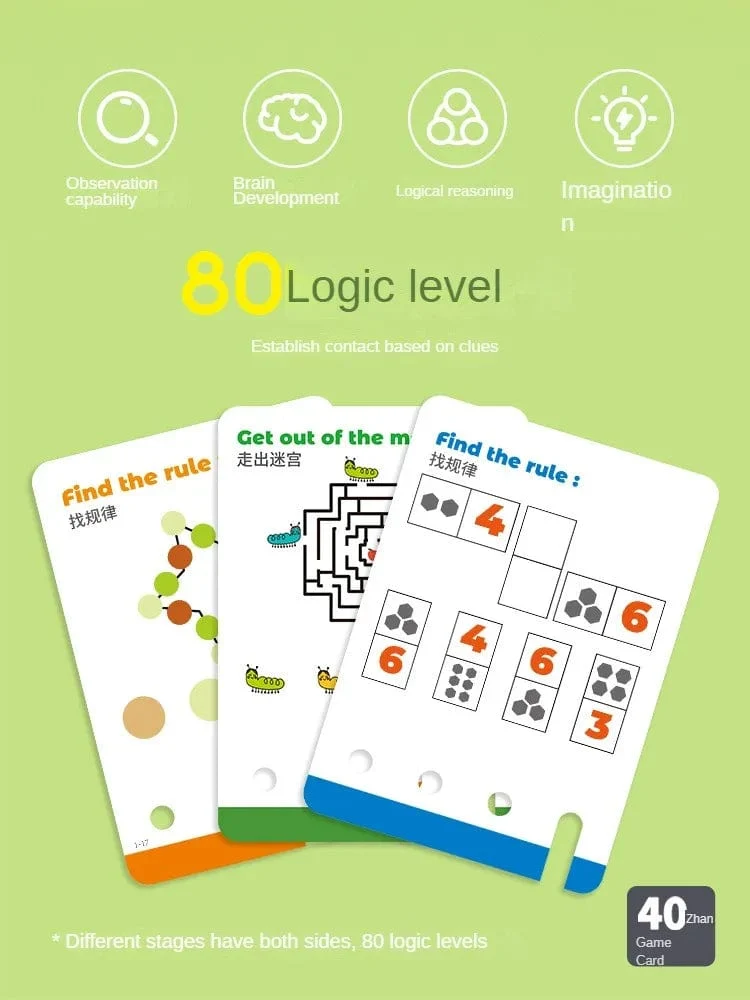 Kinder Montessori Puzzle Spielzeug Logisches Denken Training Entsperren Spiel Baby Kognition Lock Pick Frühes pädagogisches Geschenk für Kinder