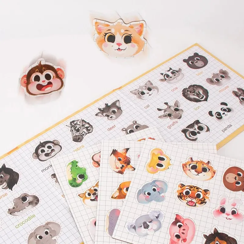 Tiere Puzzle Magnete Bücher Montessori Spielzeug für Kinder Lernen Bildungs ​​Baby Spielzeug Magnetische Buch Puzzles Spiel