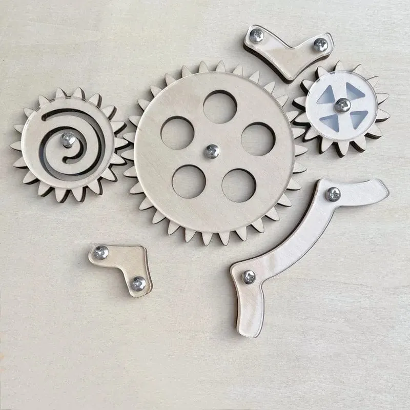 Beschäftigt Bord DIY Montessori Spielzeug Schloss Mobile Kinder Holz Chips Geschicklichkeit Training Eltern-Kind Spiel Puzzle Intelligenz Entwicklung