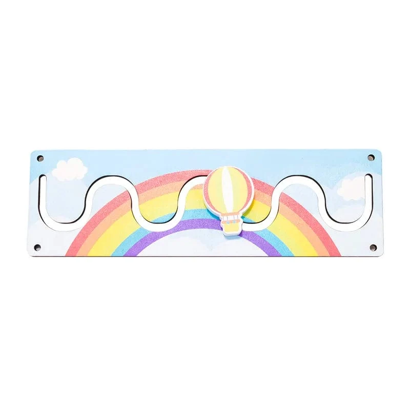 Beschäftigt Bord DIY Montessori Spielzeug Schloss Mobile Kinder Holz Chips Geschicklichkeit Training Eltern-Kind Spiel Puzzle Intelligenz Entwicklung