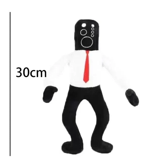 Skibidi Toilet Titans Drill Man Upgrade TV-Mann Frau Kameramann Drillman Speakerman Uhr Speaker Man Plüsch Stoffpuppe Stofftier