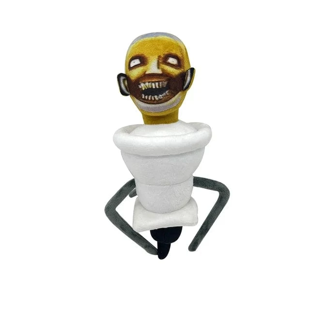 Skibidi Toilet Titans Drill Man Upgrade TV-Mann Frau Kameramann Drillman Speakerman Uhr Speaker Man Plüsch Stoffpuppe Stofftier