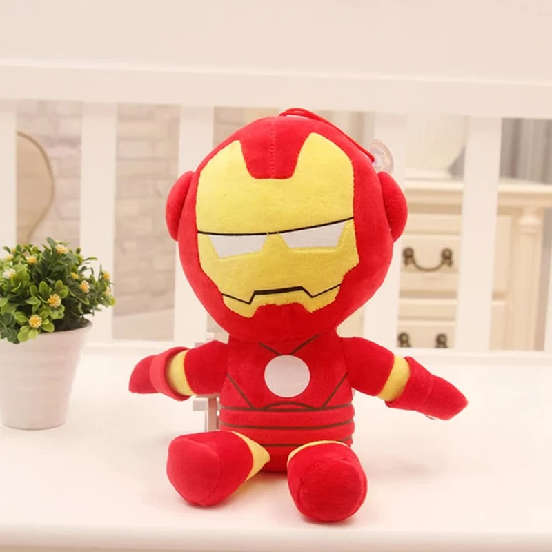 27 cm Superhelden-Plüschtiere Avengers Superman Captain America Iron Man Batman Superman Weiche Angefüllte Puppen Geschenke Für Kinder