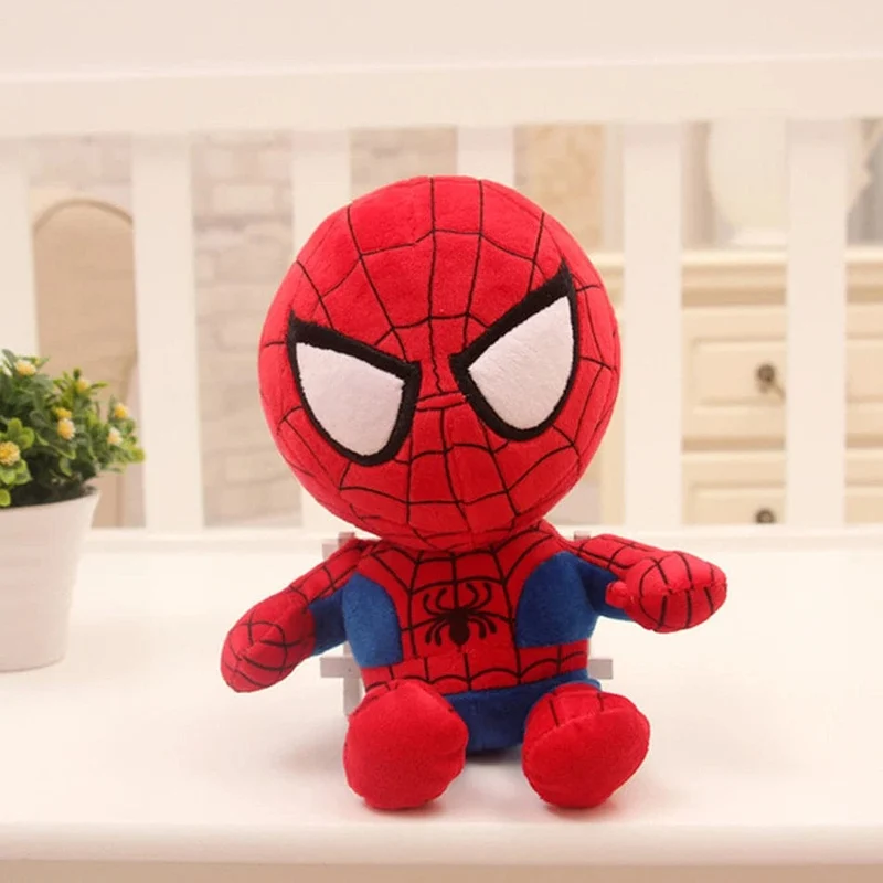 27 cm Superhelden-Plüschtiere Avengers Superman Captain America Iron Man Batman Superman Weiche Angefüllte Puppen Geschenke Für Kinder