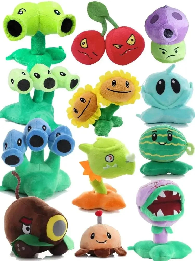 Pflanzen gegen Zombies, gefüllte Sonnenblumen, Erbsenschleuder, Jalapeno, Wallnut, Kartoffelminen, Chomper, Geburtstags- und Weihnachtsgeschenke, Kinderspielzeug für Jungen