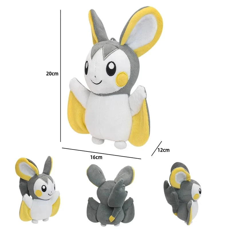 Pokemon Plüsch Tepig Victini Snivy Emolga Scorbunny Yamper Raboot Alolan Marowak Schlafendes Vaporeon Smoliv Lechonk Stofftiere