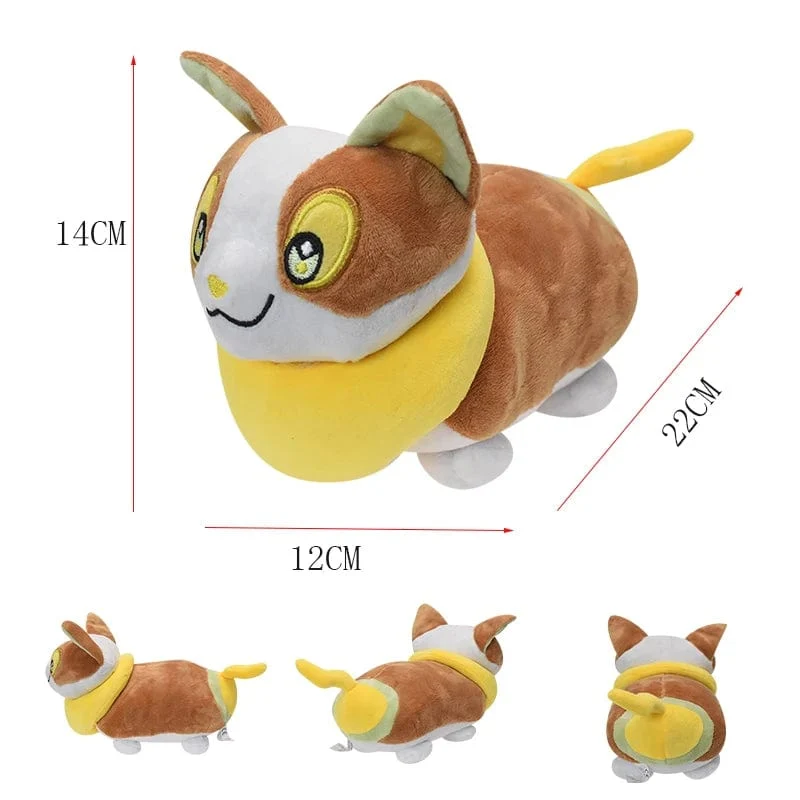 Pokemon Plüsch Tepig Victini Snivy Emolga Scorbunny Yamper Raboot Alolan Marowak Schlafendes Vaporeon Smoliv Lechonk Stofftiere