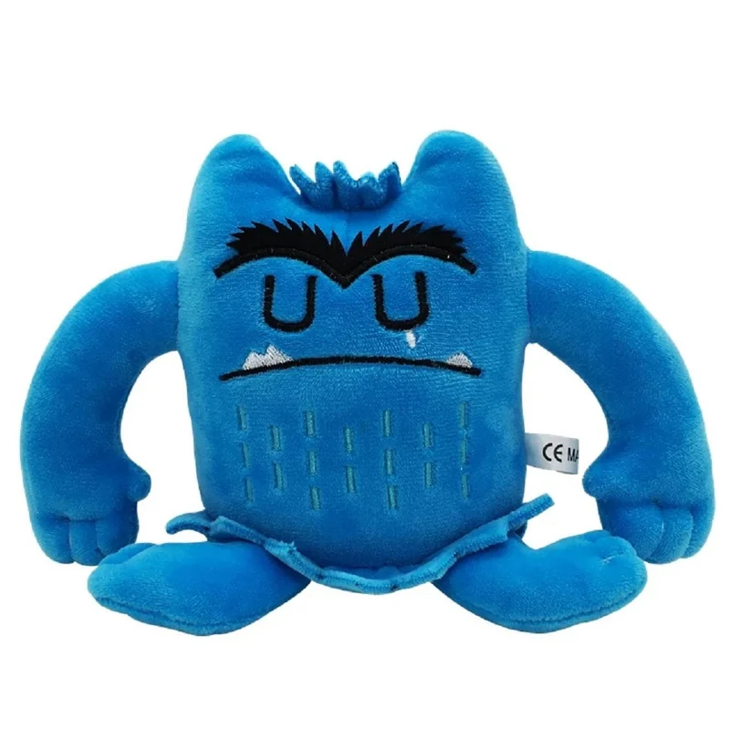 6 teile/satz 6 Farben Kawaii Die Farbe Monster Plüsch Puppe Kinder Monster Farbe Emotion Plushie Stofftier Für Kinder Geburtstag geschenke
