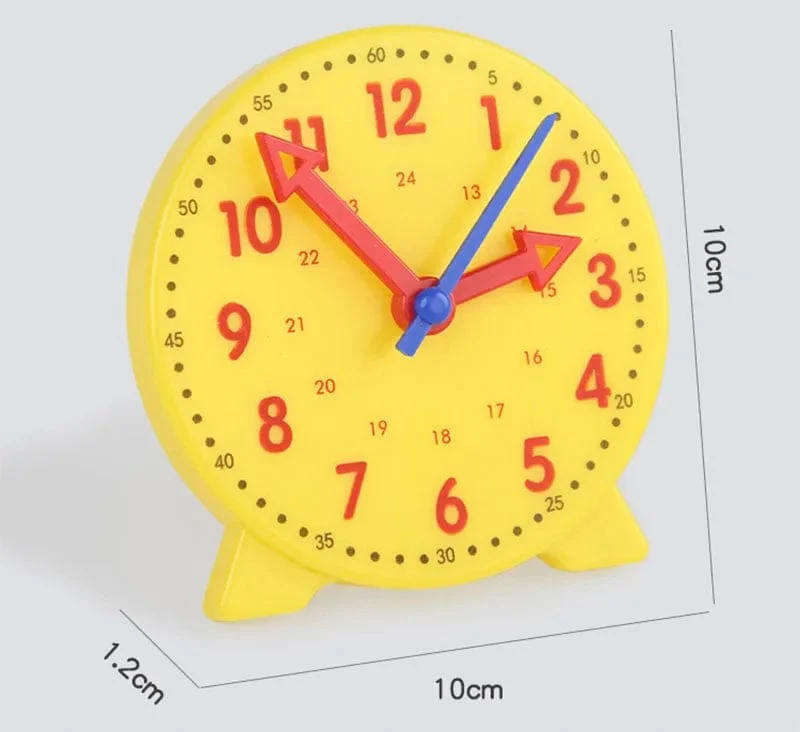 Kinder Montessori Uhr Pädagogisches Spielzeug Stunde Minute Sekunde Erkenntnis Matching Puzzle Spielzeug Kinder Frühen Vorschulischen Lehrmittel