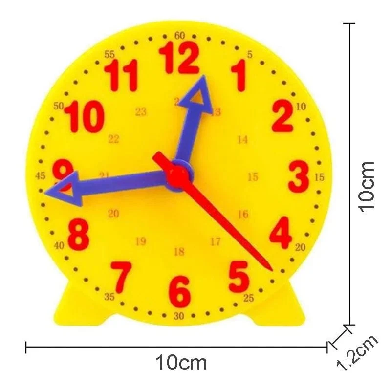 Kinder Montessori Uhr Pädagogisches Spielzeug Stunde Minute Sekunde Erkenntnis Matching Puzzle Spielzeug Kinder Frühen Vorschulischen Lehrmittel