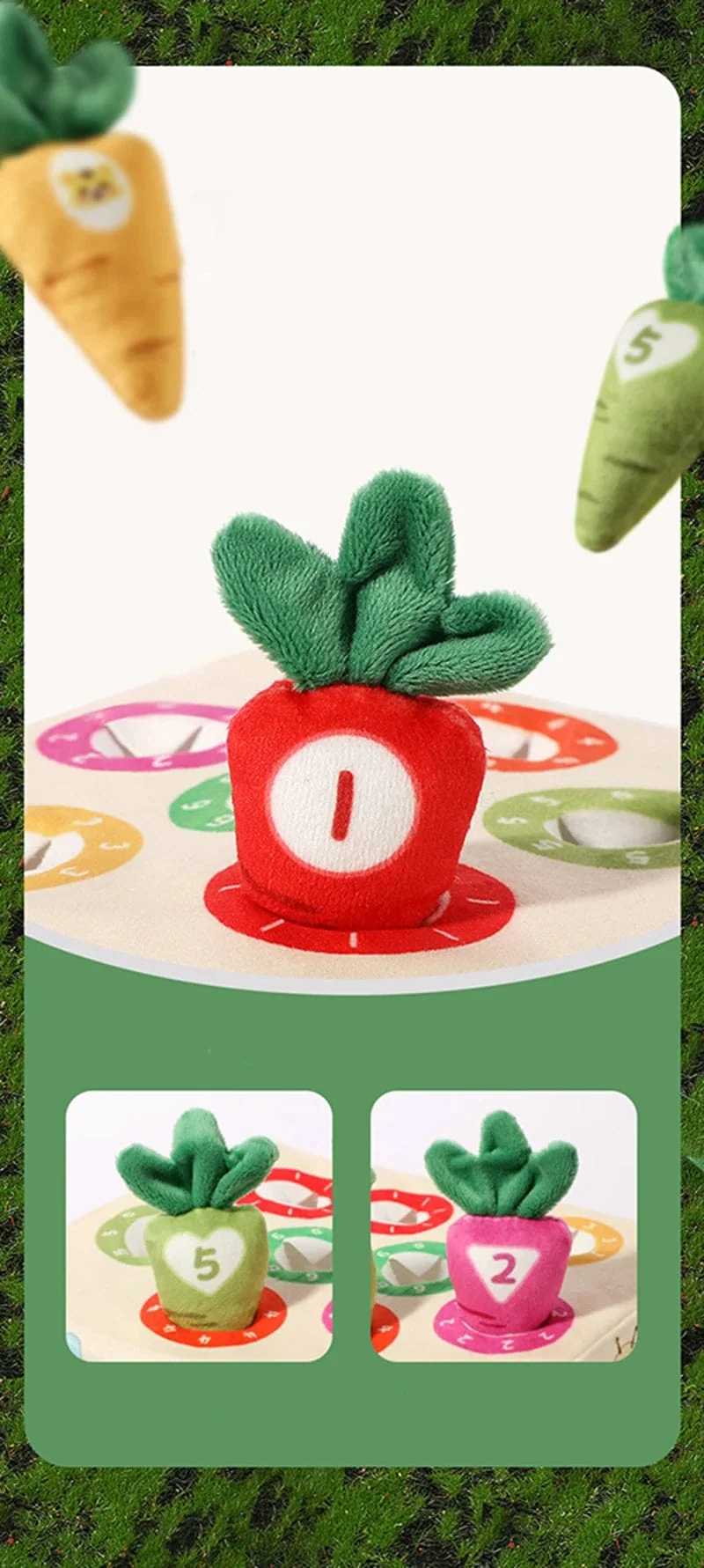 Baby Montessori Spielzeug Kinder 6 12 Monate 1 2 Jahre alt Entwicklungsspiele für Jungen Mädchen Babys Basteln Pädagogisches Sensorisches Spielzeug