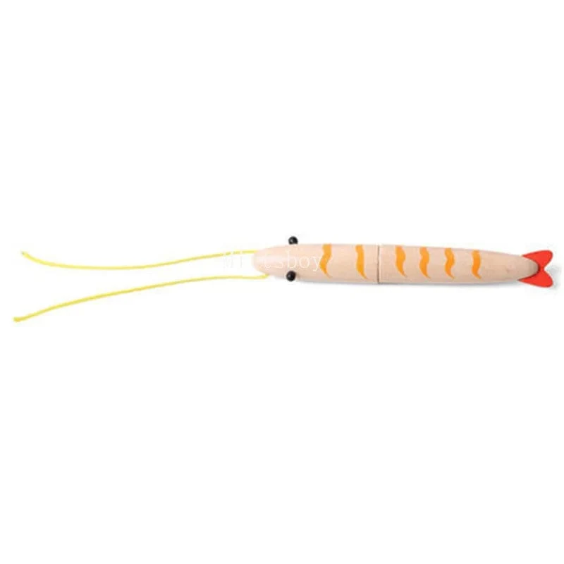 Neu Montessori Simulation Tier Magnetische Spielhaus Fisch Garnelen Krabben Shell Gewürz Sashimi Backen Spielzeug Holz Pädagogisches Spielzeug