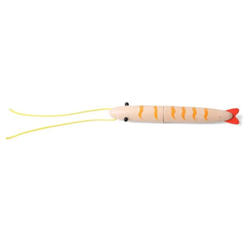 Neu Montessori Simulation Tier Magnetische Spielhaus Fisch Garnelen Krabben Shell Gewürz Sashimi Backen Spielzeug Holz Pädagogisches Spielzeug