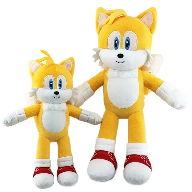 25-36 cm Sonic The Hedgehog Weiche Angefüllte Plüschpuppe Cartoon Spiel Anime Knuckles Shadow Silver Tails Metalsonic Plushie Spielzeug
