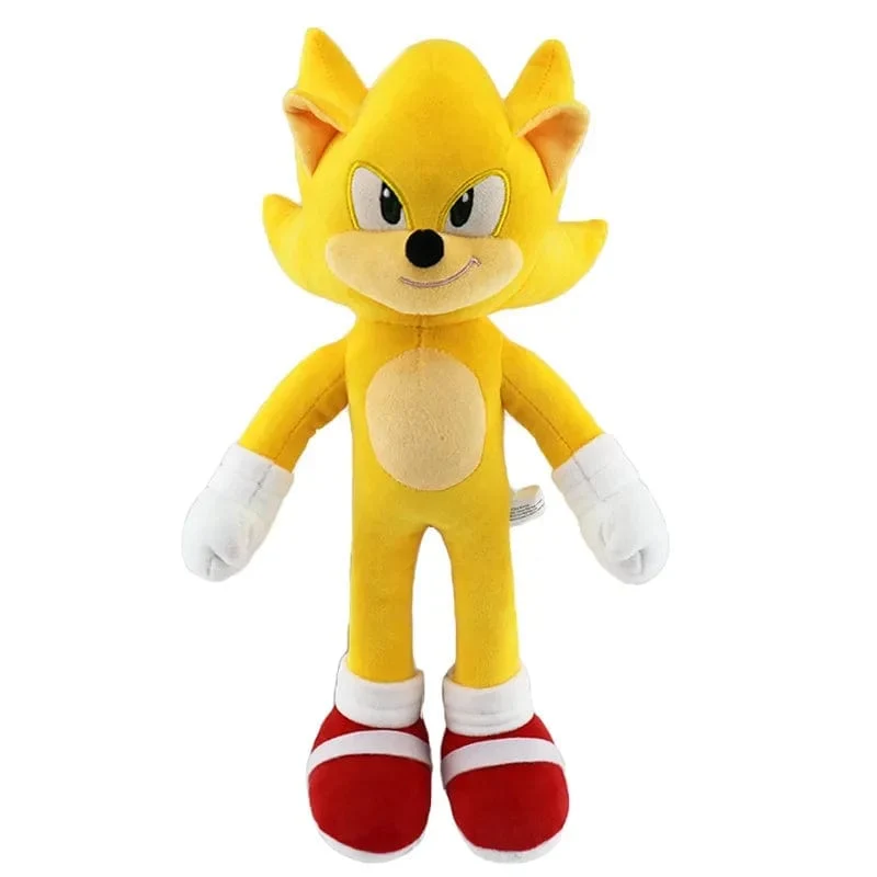 25-36 cm Sonic The Hedgehog Weiche Angefüllte Plüschpuppe Cartoon Spiel Anime Knuckles Shadow Silver Tails Metalsonic Plushie Spielzeug
