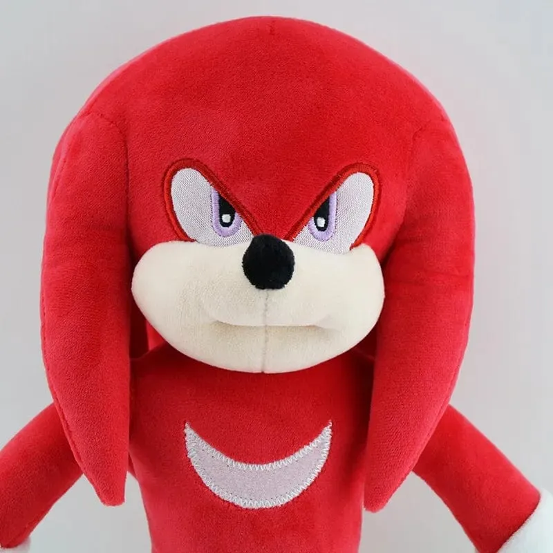 25-36 cm Sonic The Hedgehog Weiche Angefüllte Plüschpuppe Cartoon Spiel Anime Knuckles Shadow Silver Tails Metalsonic Plushie Spielzeug