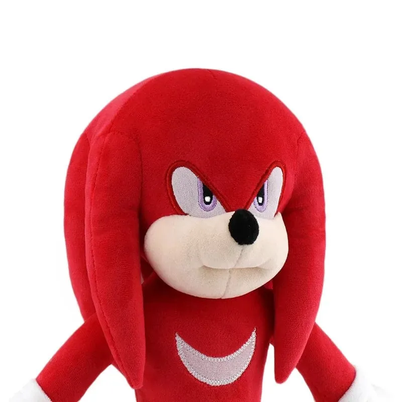 25-36 cm Sonic The Hedgehog Weiche Angefüllte Plüschpuppe Cartoon Spiel Anime Knuckles Shadow Silver Tails Metalsonic Plushie Spielzeug