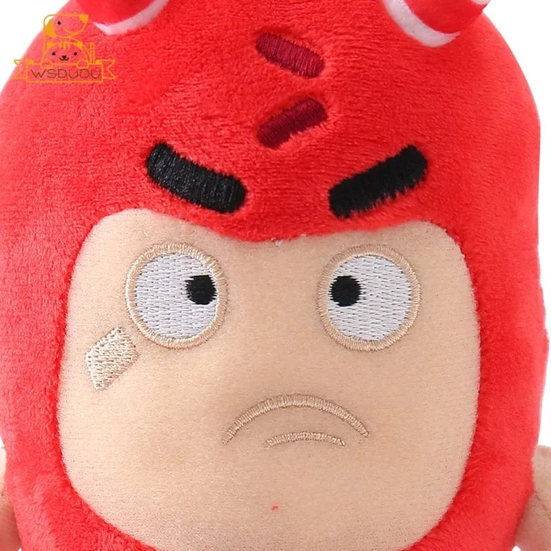 Kawaii Oddbods Fuse Bubbles Newt Pogo Slick Jeff Zee Plüsch Stofftiere Niedliche Cartoon Anime Mini Puppen Weiches Kissen Kind Geschenk