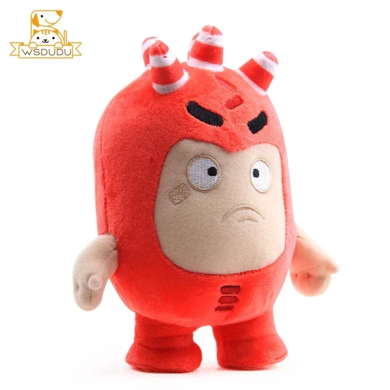 Kawaii Oddbods Fuse Bubbles Newt Pogo Slick Jeff Zee Plüsch Stofftiere Niedliche Cartoon Anime Mini Puppen Weiches Kissen Kind Geschenk
