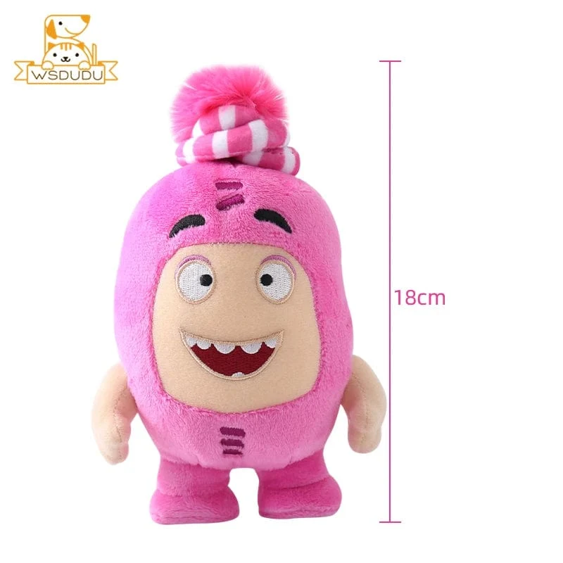 Kawaii Oddbods Fuse Bubbles Newt Pogo Slick Jeff Zee Plüsch Stofftiere Niedliche Cartoon Anime Mini Puppen Weiches Kissen Kind Geschenk