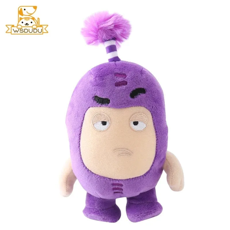 Kawaii Oddbods Fuse Bubbles Newt Pogo Slick Jeff Zee Plüsch Stofftiere Niedliche Cartoon Anime Mini Puppen Weiches Kissen Kind Geschenk