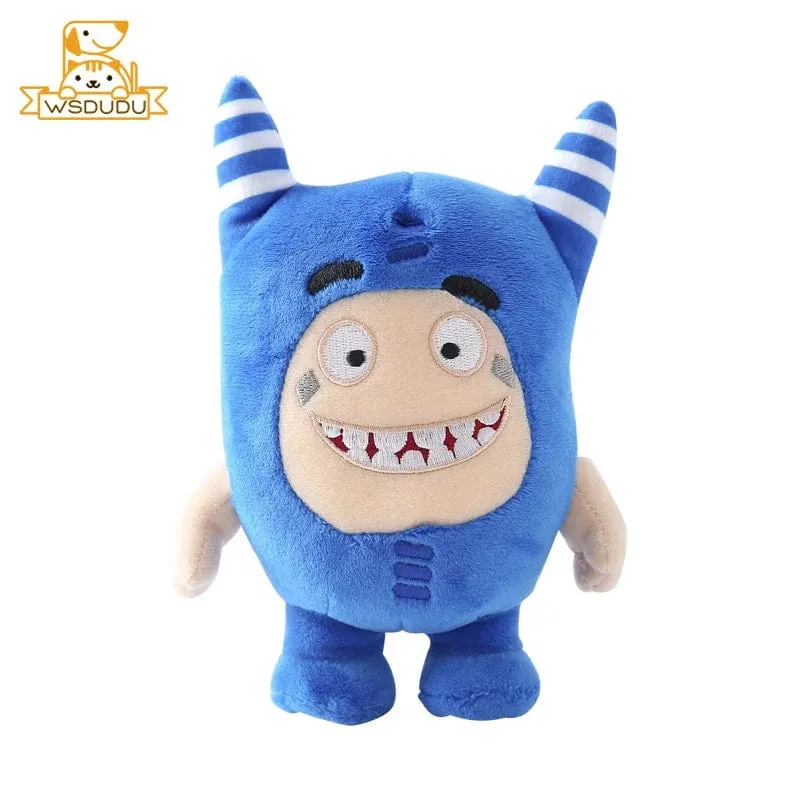 Kawaii Oddbods Fuse Bubbles Newt Pogo Slick Jeff Zee Plüsch Stofftiere Niedliche Cartoon Anime Mini Puppen Weiches Kissen Kind Geschenk
