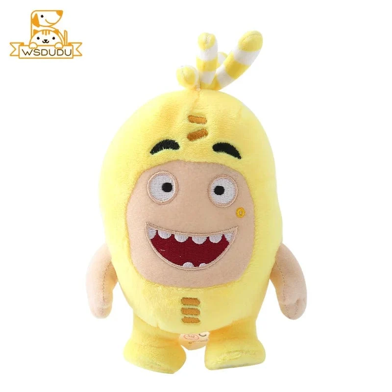 Kawaii Oddbods Fuse Bubbles Newt Pogo Slick Jeff Zee Plüsch Stofftiere Niedliche Cartoon Anime Mini Puppen Weiches Kissen Kind Geschenk