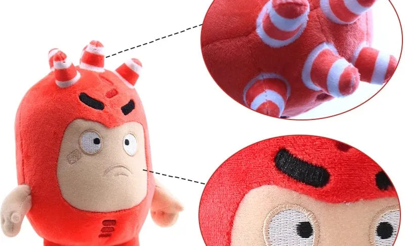 Kawaii Oddbods Fuse Bubbles Newt Pogo Slick Jeff Zee Plüsch Stofftiere Niedliche Cartoon Anime Mini Puppen Weiches Kissen Kind Geschenk