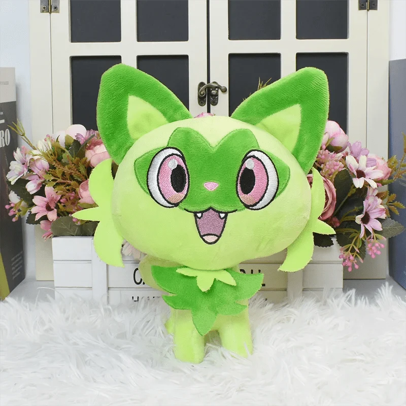 Scorbunny Grookey Sobble Pokemon Plüschpuppe Sprigatito Quaxly Fuecoco Floragato Meowscarada Anime Gefülltes Peluche Spielzeug Geschenke