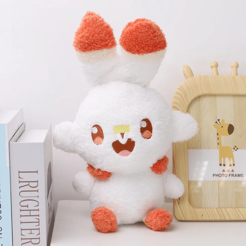 Scorbunny Grookey Sobble Pokemon Plüschpuppe Sprigatito Quaxly Fuecoco Floragato Meowscarada Anime Gefülltes Peluche Spielzeug Geschenke