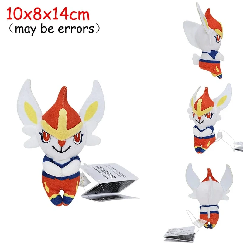 Scorbunny Grookey Sobble Pokemon Plüschpuppe Sprigatito Quaxly Fuecoco Floragato Meowscarada Anime Gefülltes Peluche Spielzeug Geschenke