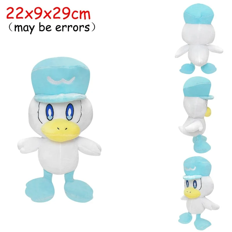 Scorbunny Grookey Sobble Pokemon Plüschpuppe Sprigatito Quaxly Fuecoco Floragato Meowscarada Anime Gefülltes Peluche Spielzeug Geschenke