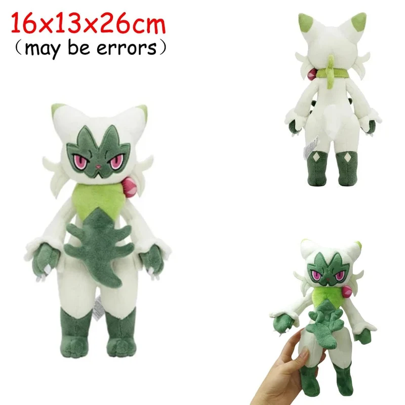 Scorbunny Grookey Sobble Pokemon Plüschpuppe Sprigatito Quaxly Fuecoco Floragato Meowscarada Anime Gefülltes Peluche Spielzeug Geschenke