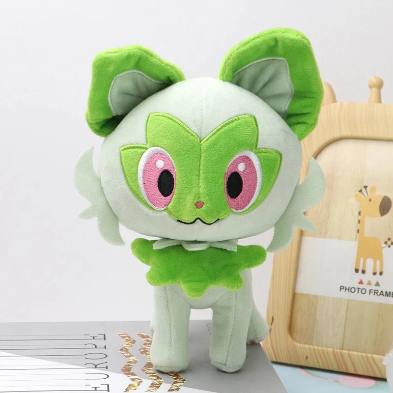 Scorbunny Grookey Sobble Pokemon Plüschpuppe Sprigatito Quaxly Fuecoco Floragato Meowscarada Anime Gefülltes Peluche Spielzeug Geschenke