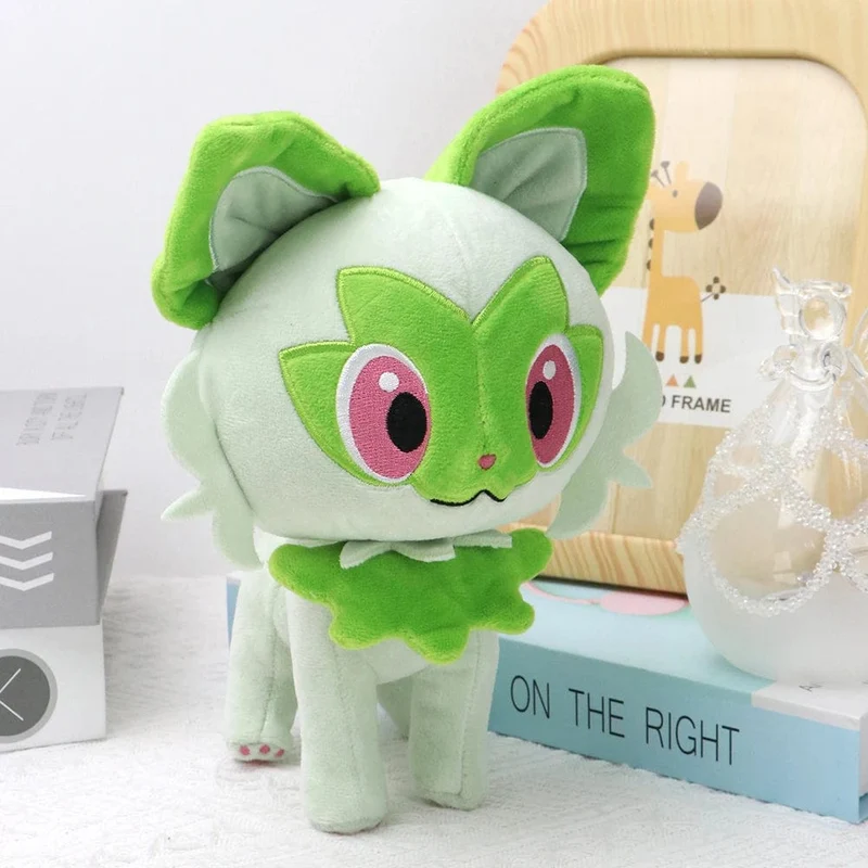 Scorbunny Grookey Sobble Pokemon Plüschpuppe Sprigatito Quaxly Fuecoco Floragato Meowscarada Anime Gefülltes Peluche Spielzeug Geschenke