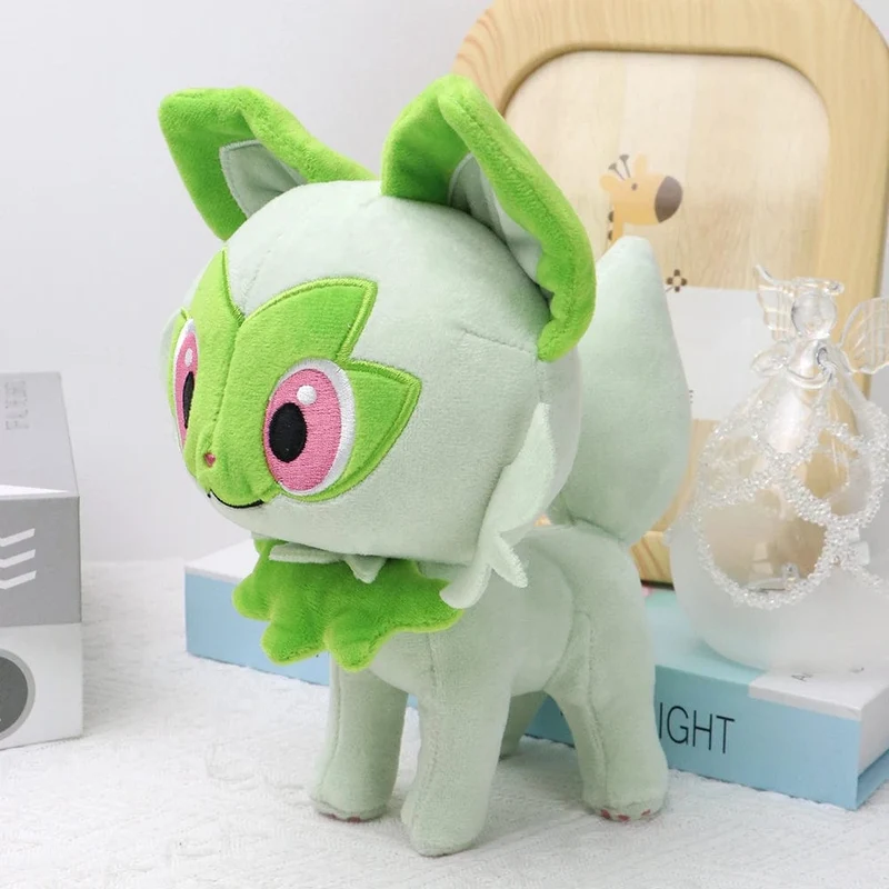 Scorbunny Grookey Sobble Pokemon Plüschpuppe Sprigatito Quaxly Fuecoco Floragato Meowscarada Anime Gefülltes Peluche Spielzeug Geschenke