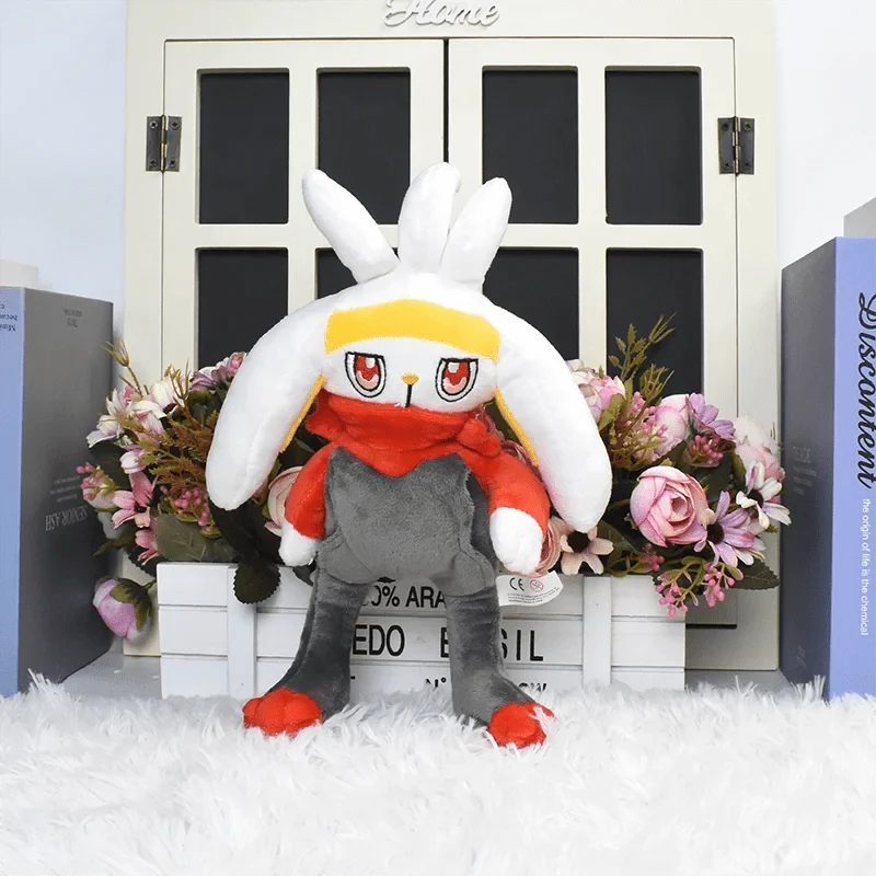 Scorbunny Grookey Sobble Pokemon Plüschpuppe Sprigatito Quaxly Fuecoco Floragato Meowscarada Anime Gefülltes Peluche Spielzeug Geschenke